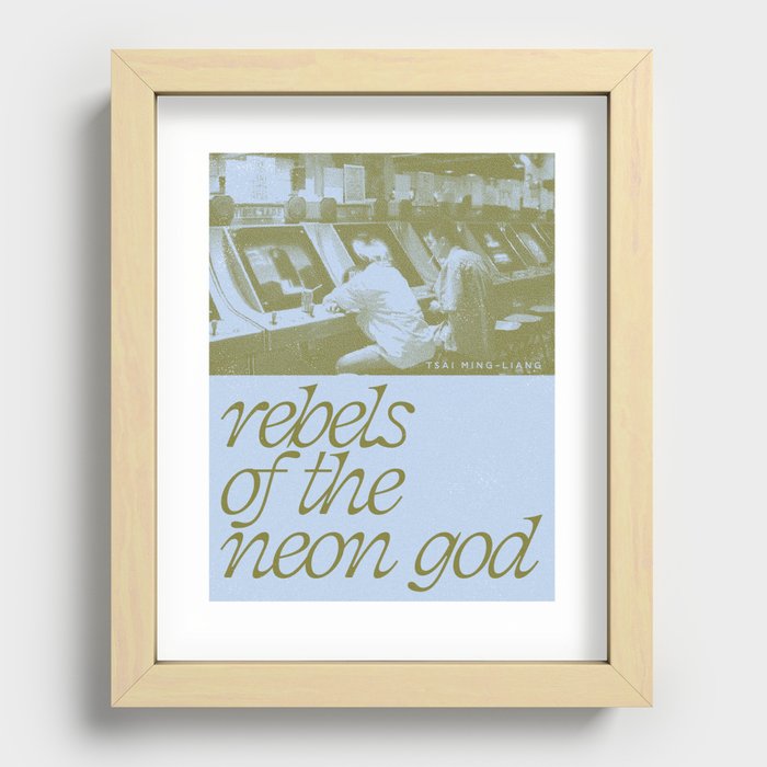 My Alternative Rebels of the Neon God Poster Recessed Framed Print
