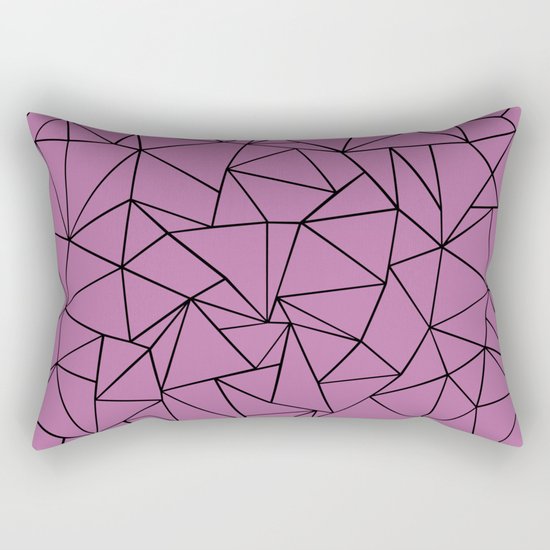 Ab Outline Bodacious Rectangular Pillow