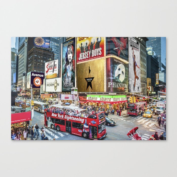 Times Square II Canvas Print