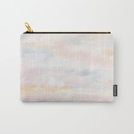 You Are My Sunshine - Gray Pastel Ocean Seascape Carry-All Pouch | Nature, Seascape, Marine, Surfer, Painting, Pinksky, Oceanpainting, Sunshine, Beachpainting, Beach 