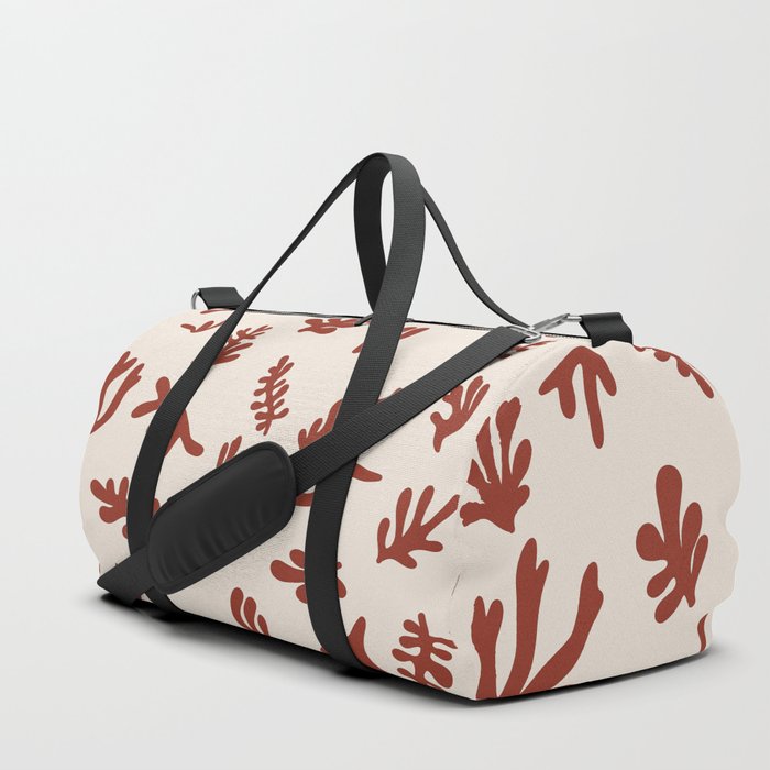 Matisse seaweed Red Duffle Bag