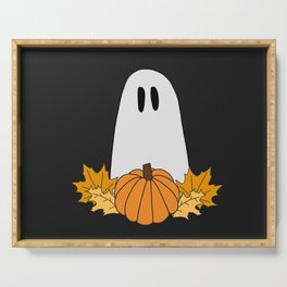 Autumn Ghost Serving Tray