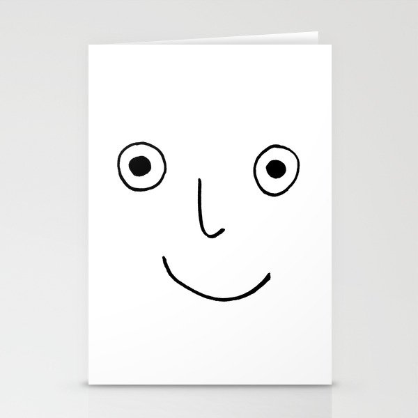 Happy Face Stationery Cards