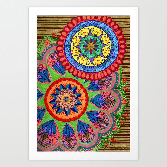 Mandalas 1 Art Print