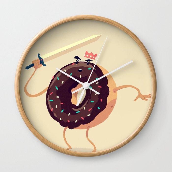 Baked to Rule Wall Clock
