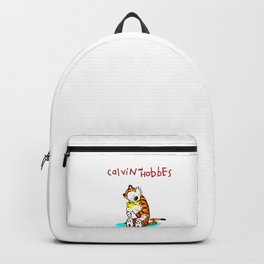 calvin and hobbes Backpack | Cartoon, Kids, Hobbes, Drawing, Calvin, Hobbesandshaw, Calvinandhobbes, Adventure, Comic, Billwatterson 