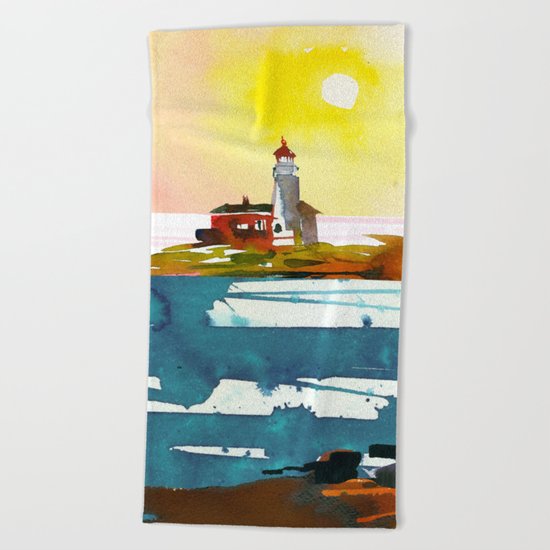 Seascape #6 Beach Towel