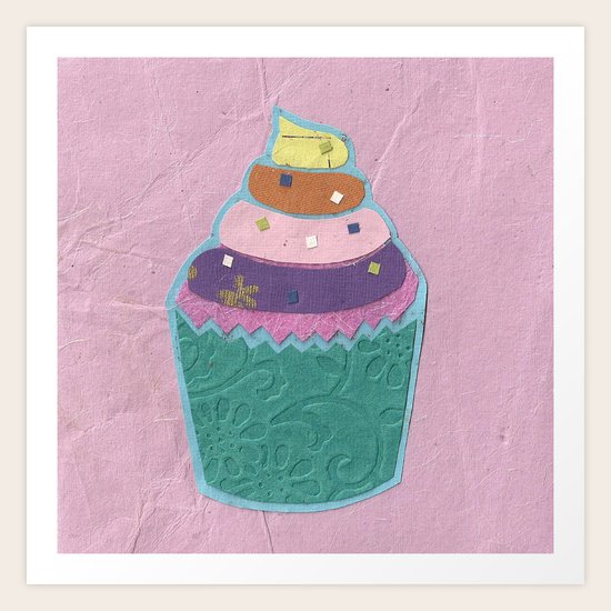 Paper Cakes Art Print