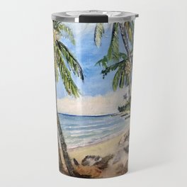 Barbados Beach Travel Mug