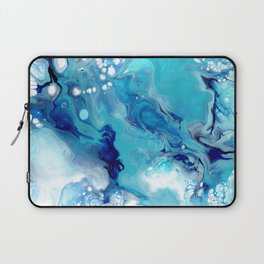 Aqua Dreams Abstract Laptop Sleeve