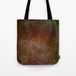 Warm brown polygonal Tote Bag
