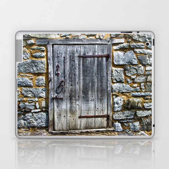 Door at the Mill Laptop & iPad Skin