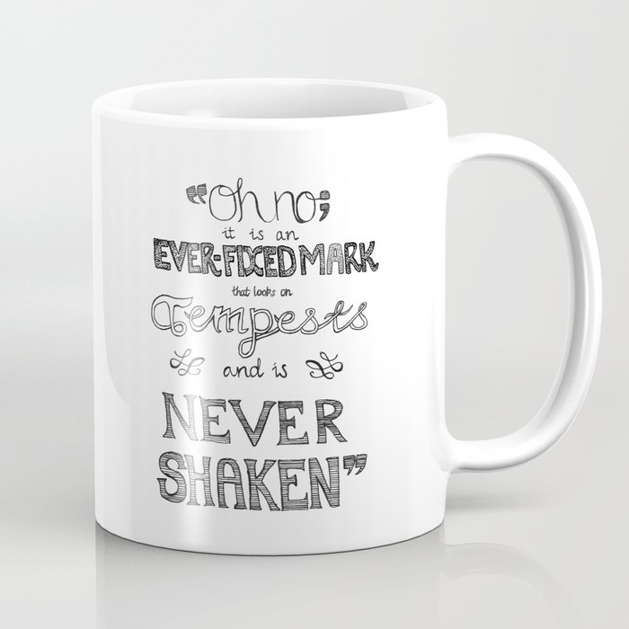 Shakespeare Sonnet 116 Coffee Mug