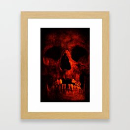 skull Framed Art Print