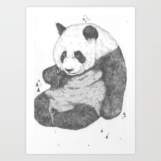 Panda Art Print