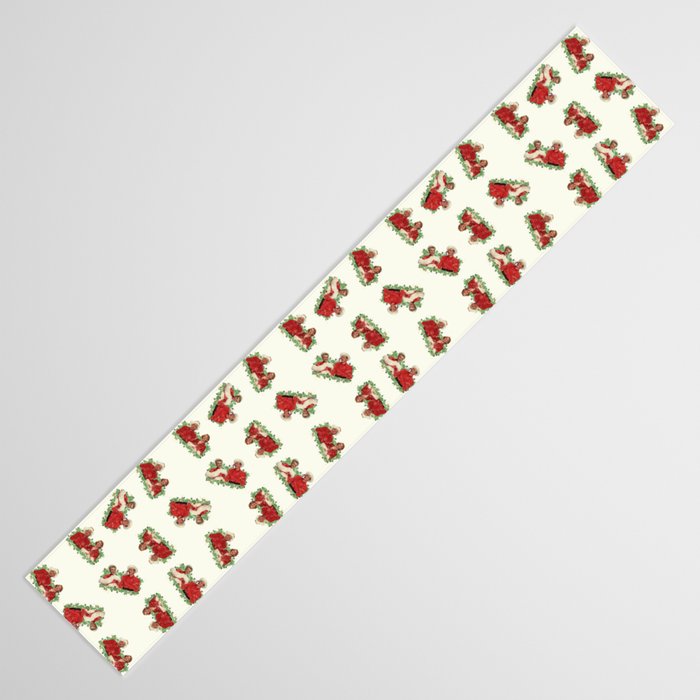 Quartet (White Christmas) Wrapping Paper Table Runner by Classic Movie Art