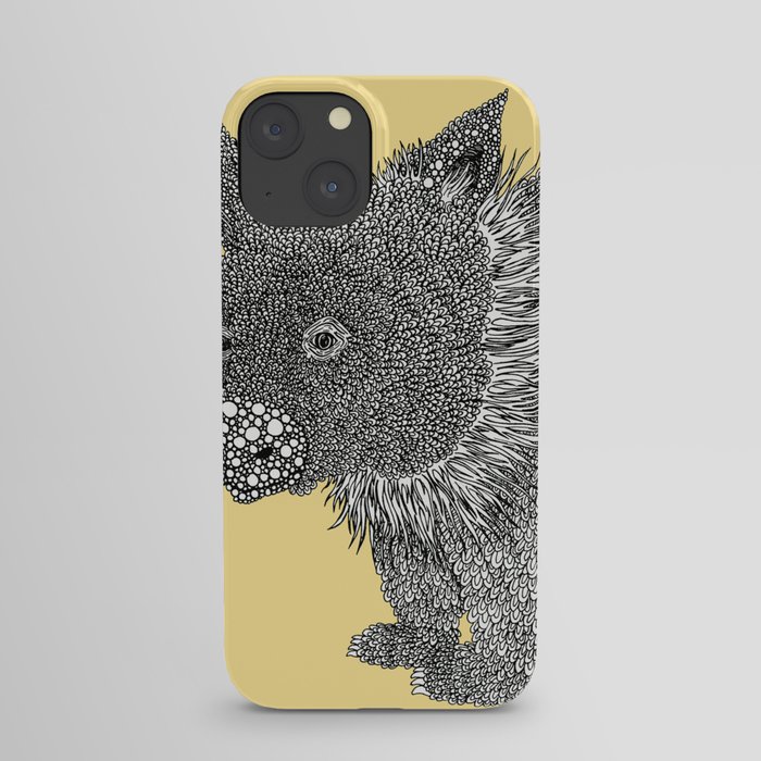 Little Wombat iPhone Case