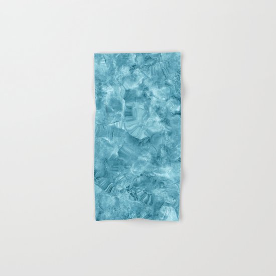 Blue onyx marble Hand & Bath Towel