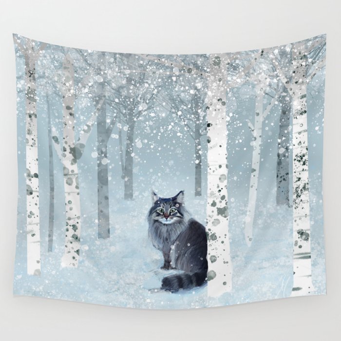Finny Forest Wall Tapestry