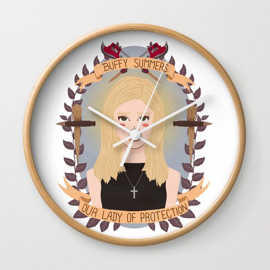 Buffy Summers Wall Clock