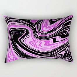 Purple Dream Stream Rectangular Pillow