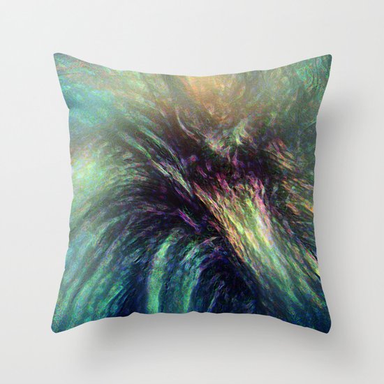 Bischon Flower Throw Pillow