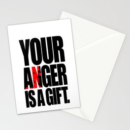 Anger Stationery Cards