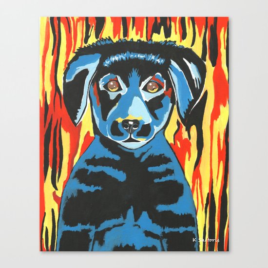 Got The Blues Canvas Print