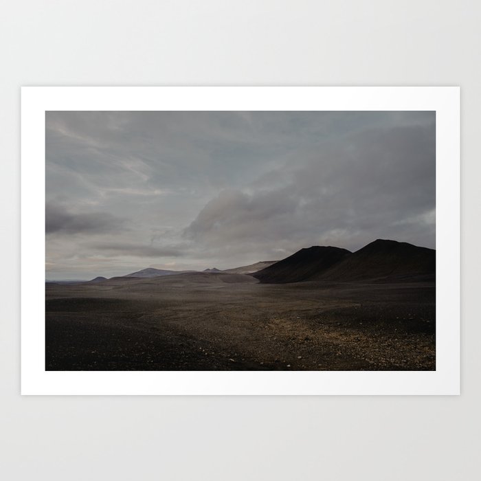 Icelandic Desert | Colour Art Print