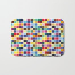 Pantone Color Palette - Pattern Bath Mat