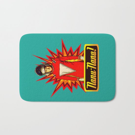 Nanu Nanu | Mork | Robin Williams Tribute Bath Mat