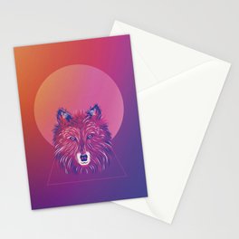 Wolf  Stationery Cards