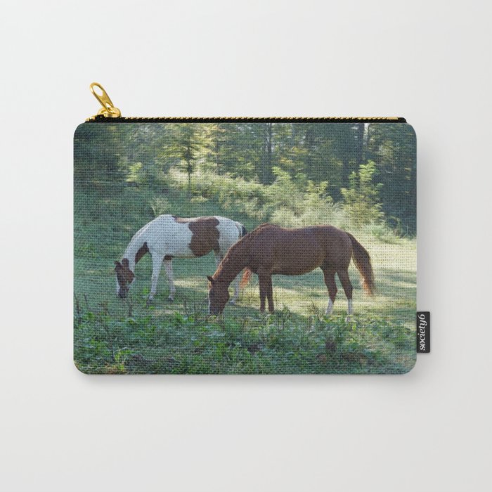 Horses Carry-All Pouch