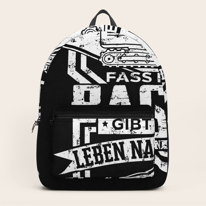 Lustige Baggerfahrer Sprüche Ein Leben nach dem Tod Backpack by