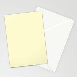 Lemon Mousse Yellow Stationery Card