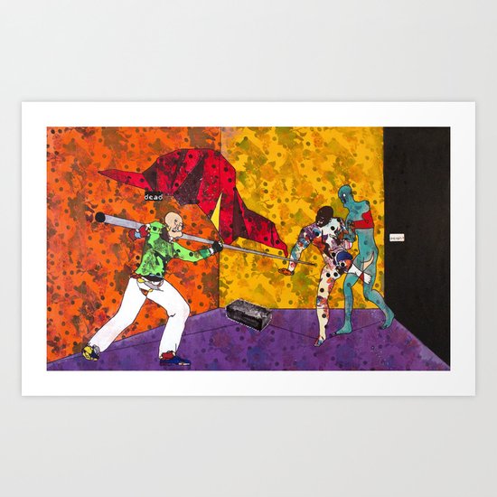 1976 (Painting) Art Print