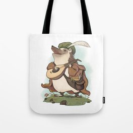Hedgehog Bard Tote Bag