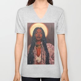 Divine Feminine Energy V Neck T Shirt