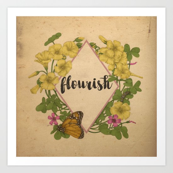 Flourish Art Print