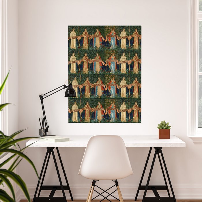 William Morris John Henry Dearle The Orchard Poster By Alexandra Arts Society6