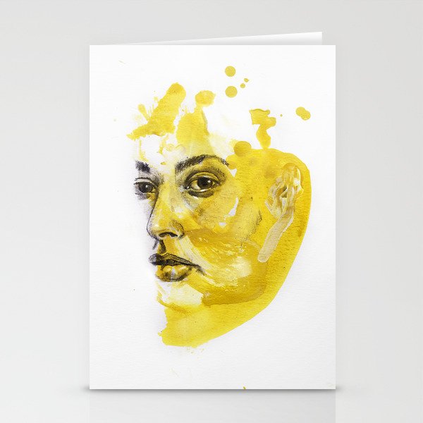 Portrait of Hailey Stationery Cards