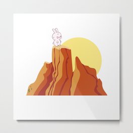 Bunny Grand Canyon Metal Print