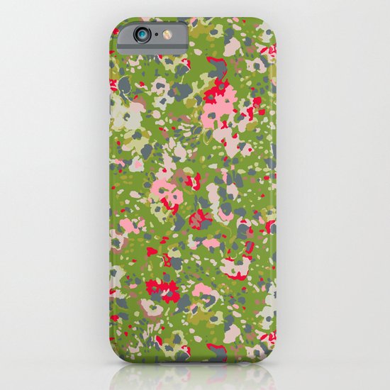 painted floral iPhone & iPod Case