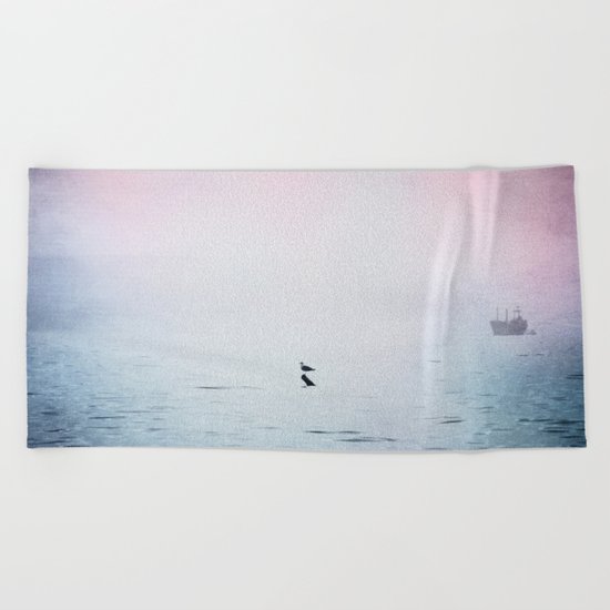 A Moment of Rest - Breathe Beach Towel