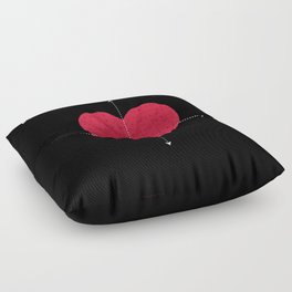 The Heart Of Math Valentine's Day Math Floor Pillow