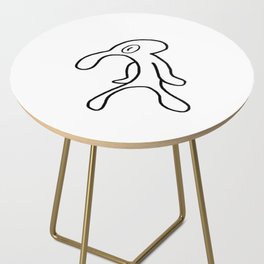 spongebob - minimalistic bold and brash Side Table