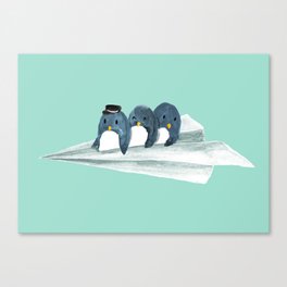 Let's travel the world Canvas Print