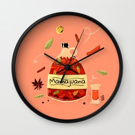 Mamajuana Wall Clock | Rd, Honey, Indigenan, Drawing, Alcohol, Cinnamon, Juana, Rum, Mamajuana, Beverage 