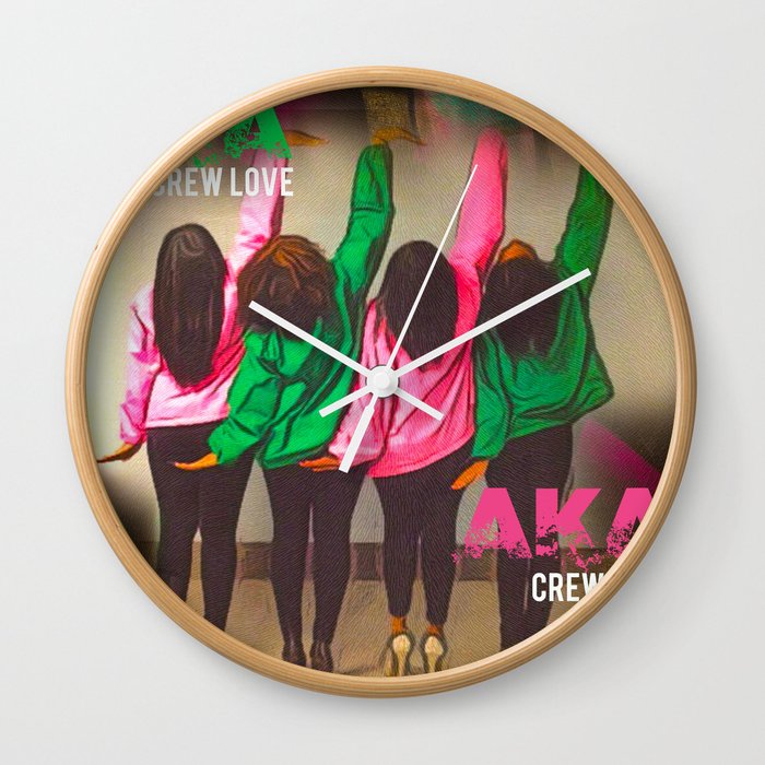 AKA Crew Love Wall Clock