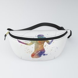 Fitness in watercolor Fanny Pack